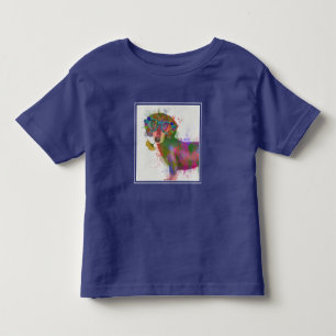 Camiseta Dachshund e Óculos - Lixeira
