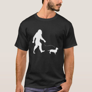 Camiseta Dachshund E Pé-Grande - Pé-Grande-Pé-Cão