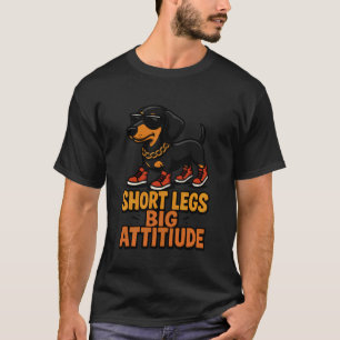 Camiseta Dachshund Engraçado Cachorro Pernas Curtas Grande