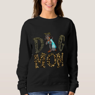 Camiseta Dachshund Eu Amo Mamãe Tatuagem Cachorro Mamãe Mãe