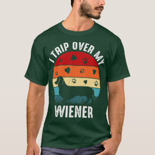 Camiseta Dachshund, Eu Viajei Por Causa Do Meu Cachorro De