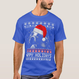 Camiseta Dachshund Feriados Felizes Feriados Felizes Férias