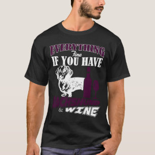 Camiseta Dachshund Fine
