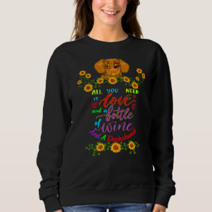 Camiseta Dachshund Funny Pet Wiener Cachorro Tudo Que Você 