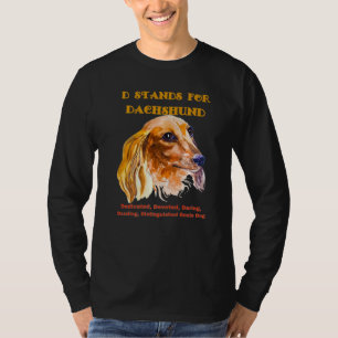 Camiseta Dachshund Funny Wiener Dog Pet D Para Dachles
