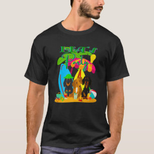 CAMISETA DACHSHUND GIFT FUNNER WIENER DOG PARTY VERÃO DO V