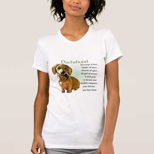 Camiseta Dachshund Gifts (Frente)