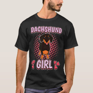 Camiseta Dachshund Girl Dachshund