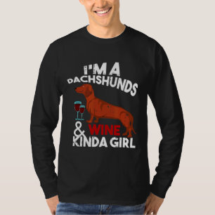 Camiseta Dachshund Girl Doxy Dog Mãe