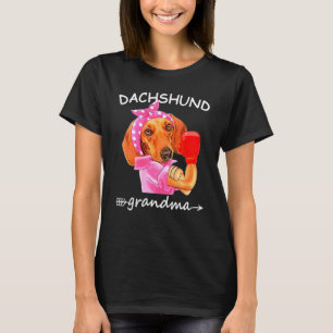 Camiseta Dachshund Grandma Weenie Dog Weiner