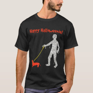 Camiseta Dachshund Halloweenie Wiener Dog