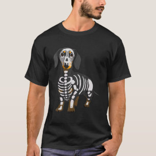 Camiseta Dachshund Halloweiner Halloween Witeen Weiner Cão