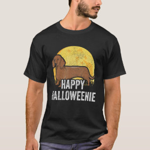 Camiseta Dachshund Happy Halloweenie Costume Wiener Dog