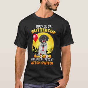 Camiseta Dachshund Happy Halloweiner Halloween Cães
