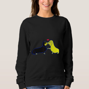 Camiseta Dachshund Kisses