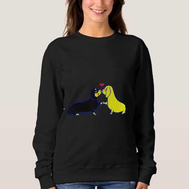 Camiseta Dachshund Kisses (Frente)