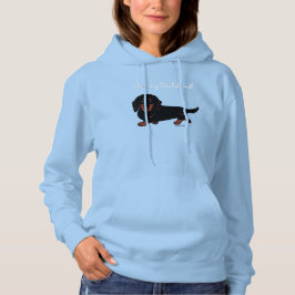Camiseta Dachshund Long Haired Black e Tan