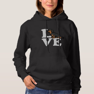 Camiseta Dachshund Love Roupa Dachshund Proprietário Funny