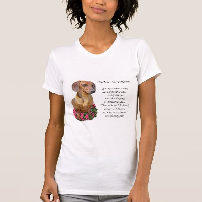 Camiseta Dachshund Lovers Gifts (Frente)