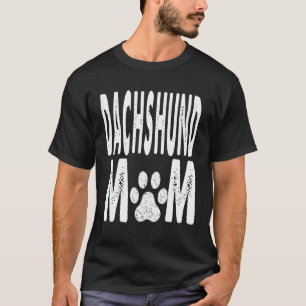 Camiseta Dachshund Mãe Proprietário do Cachorro