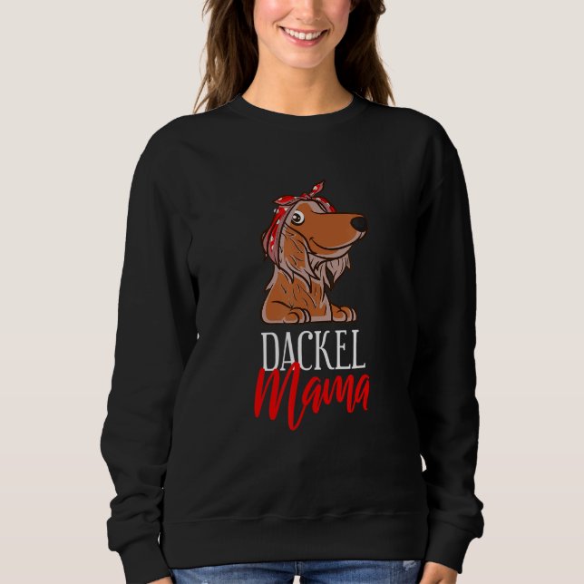 Camiseta Dachshund Mama (Frente)