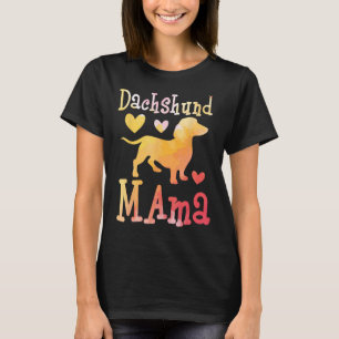 Camiseta Dachshund Mama - Criador de Animais de Companhia d