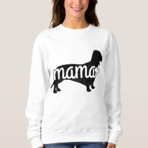 Camiseta Dachshund Mama Wiener Cachorro Doxie Mãe Engraçado