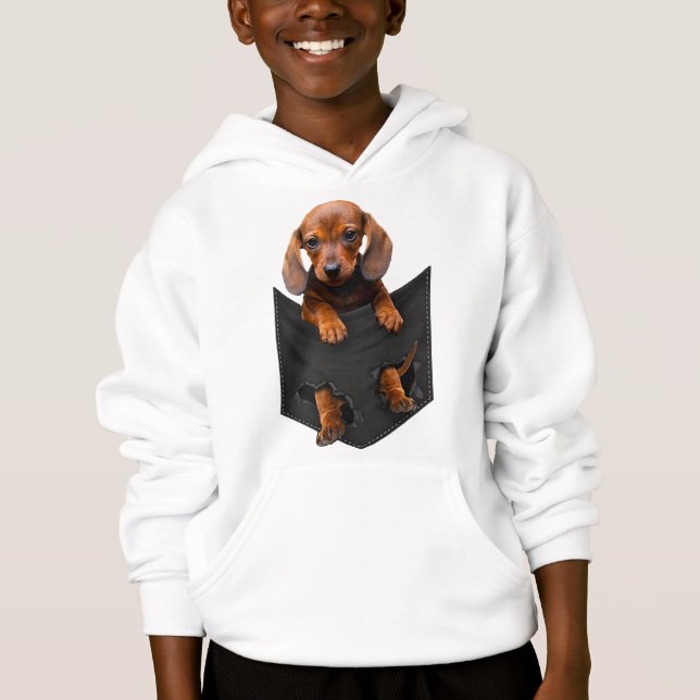 Camiseta Dachshund No Meu Cachorro De Bolso (Frente)