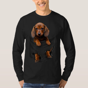 Camiseta Dachshund No Meu Pocket Dachshund Weiner Dog Dift