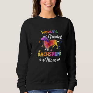 Camiseta Dachshund, o maior Dachshund Colorful Pres