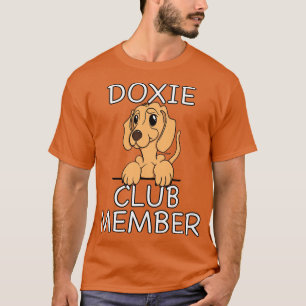 Camiseta Dachshund Owner DOXIE CLUB MEMBRO Doggo Funny