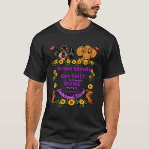 CAMISETA DACHSHUND PET FUNNER WIENER DOG DOG GIFT MENTES EX