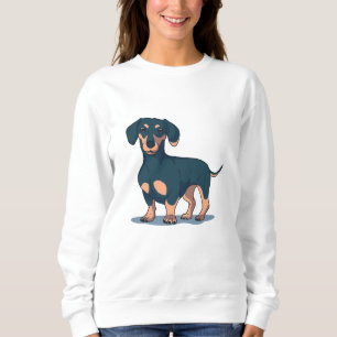 Camiseta Dachshund Preto