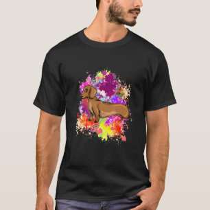 Camiseta Dachshund Puppy Wiener Doxie Weiner Daschund Dacke