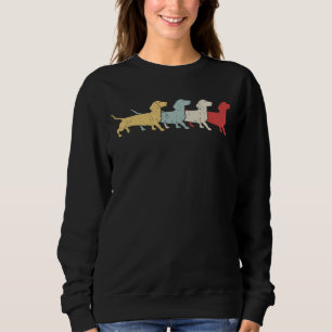 Camiseta Dachshund Retro Vintage
