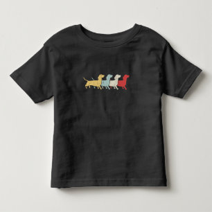 Camiseta Dachshund Retro Vintage
