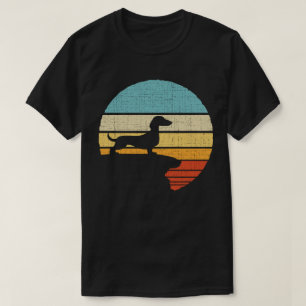 Camiseta Dachshund Retro Vintage Anos 60 70 Dono de Cachorr