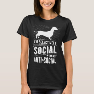 Camiseta Dachshund Shirt Dift Mãe Pai Kids