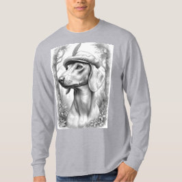 Camiseta Dachshund Statue Hunter
