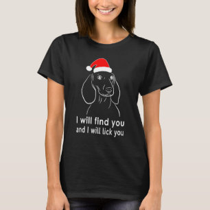 Camiseta Dachshund Ugly Christmas