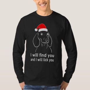 Camiseta Dachshund Ugly Christmas