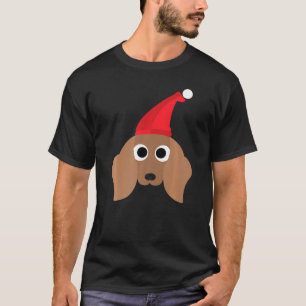 Camiseta Dachshund - Um Natal Bonito Para Cão