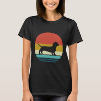 Dachshund Vintage Retro Dachshund Dog Raça