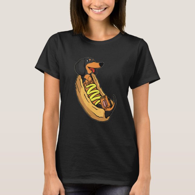 Camiseta Dachshund Weenie Sausy Dog (Frente)