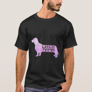 Camiseta Dachshund Weiner Mãe