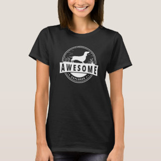 Camiseta Dachshund Wiener Doxen Dog Retro 25