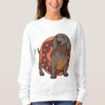 Camiseta Dachshund with Donut<br><div class="desc">This design is the perfect gift for a birthday,  Christmas and other celebrations. It is suitable for women,  men and kids.</div>