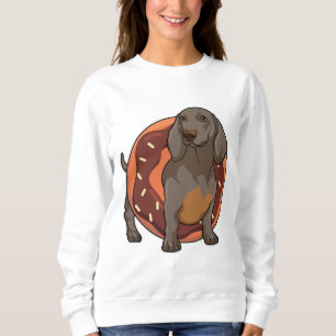 Camiseta Dachshund with Donut
