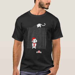 Camiseta Dachshund Xmas Santa Christmas  Cute Dog  Present