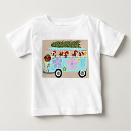 Camiseta Dachshunds de Natal em Van Hippie